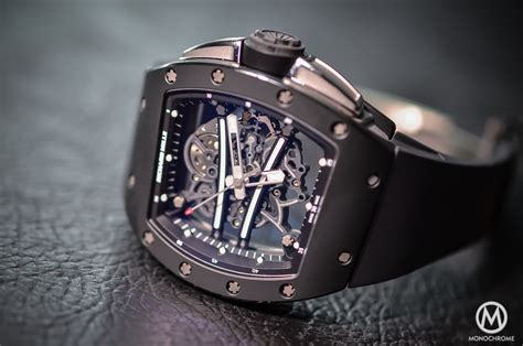 richard mille yohan blake black|yohan blake tourbillon.